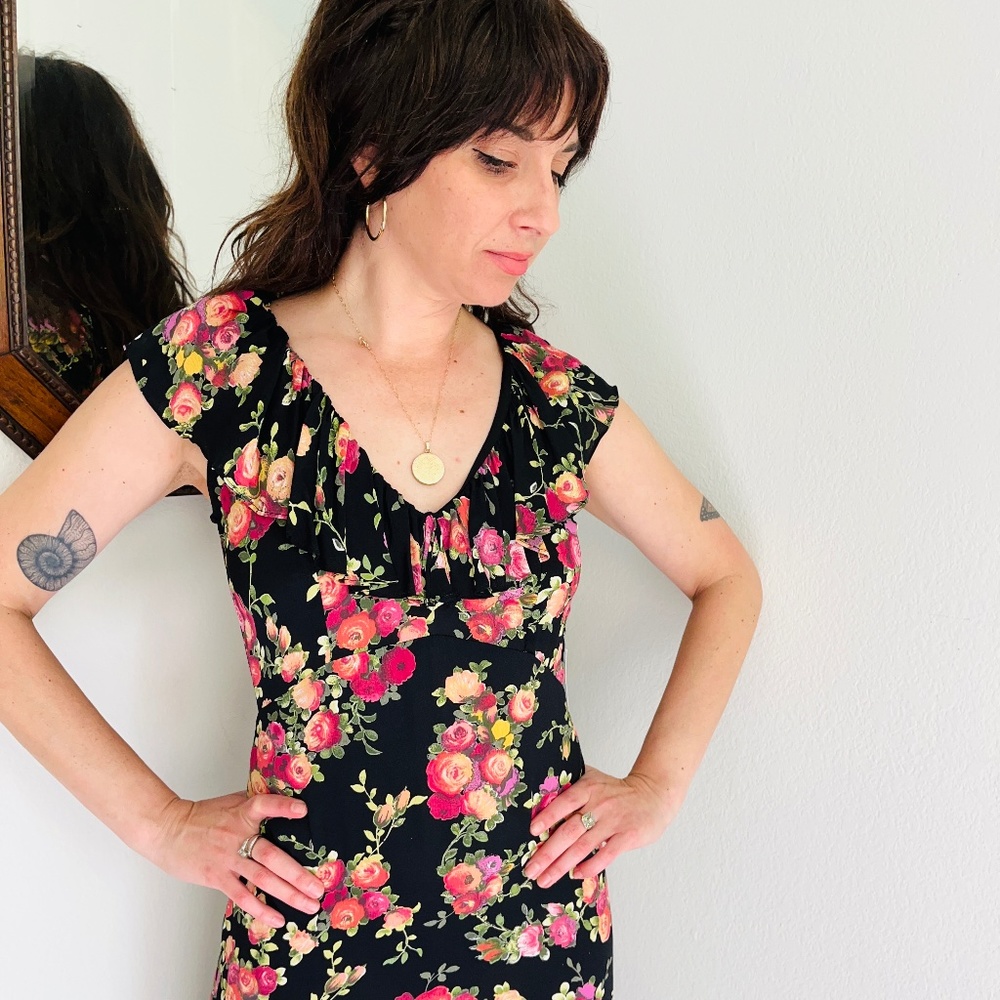 Stevie Sister Floral Maxi Dress,